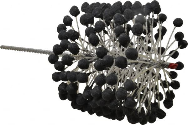 Brush Research Mfg. - 7-1/2" to 8" Bore Diam, 180 Grit, Silicon Carbide Flexible Hone - Extra Fine, 17-1/2" OAL - Exact Tooling