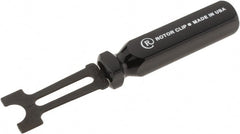 Rotor Clip - DE-9 External Retaining Ring Pliers - Exact Tooling