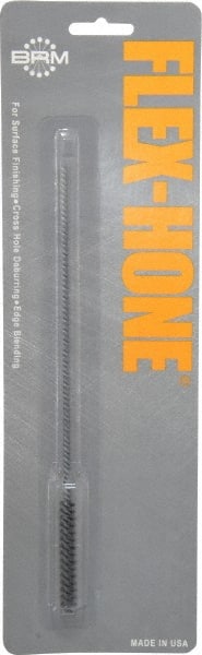 Brush Research Mfg. - 0.276" Bore Diam, 180 Grit, Silicon Carbide Flexible Hone - Extra Fine, 8" OAL - Exact Tooling