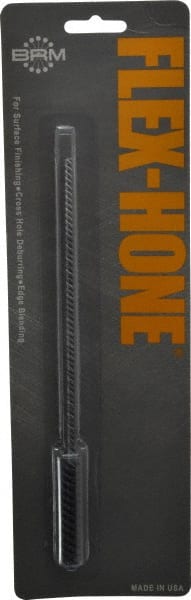 Brush Research Mfg. - 0.315" Bore Diam, 240 Grit, Silicon Carbide Flexible Hone - Extra Fine, 8" OAL - Exact Tooling