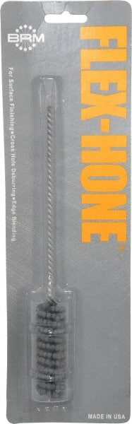 Brush Research Mfg. - 3/4" Bore Diam, 240 Grit, Silicon Carbide Flexible Hone - Extra Fine, 8" OAL - Exact Tooling