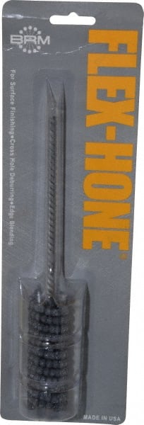 Brush Research Mfg. - 1" Bore Diam, 180 Grit, Silicon Carbide Flexible Hone - Extra Fine, 8" OAL - Exact Tooling