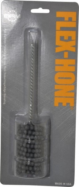 Brush Research Mfg. - 1-1/2" Bore Diam, 180 Grit, Silicon Carbide Flexible Hone - Extra Fine, 8" OAL - Exact Tooling