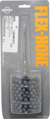 Brush Research Mfg. - 2-1/2" Bore Diam, 320 Grit, Silicon Carbide Flexible Hone - Extra Fine, 8" OAL - Exact Tooling