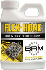 Brush Research Mfg. - Flex-Hone, 1 Gal Bottle Honing Fluid - Straight Oil, For Cutting - Exact Tooling