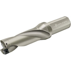 Walter - 150mm Max Drill Depth, 3xD, 50mm Diam, Indexable Insert Drill - 2 Inserts, 40mm Shank Diam, Flange Shank - Exact Tooling