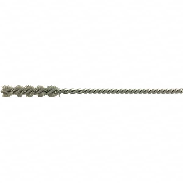 Brush Research Mfg. - 5/32" Bore Diam, 180 Grit, Silicon Carbide Flexible Hone - Medium, 1" OAL - Exact Tooling