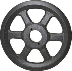 Browning - 1 Groove, 3/8 to 1-1/2 Bore Diam, 8-3/4" Outside Diam, QD Bushed V Belt Sheave - 8.0 A Diam Belt Pitch - Exact Tooling