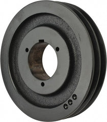 Browning - 2 Groove, 3/4 to 2-11/16 Bore Diam, 8.95" Outside Diam, QD Bushed V Belt Sheave - 8.2 A Diam Belt Pitch - Exact Tooling