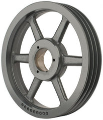 Browning - 3 Groove, 3/4 to 2-11/16 Bore Diam, 13.95" Outside Diam, QD Bushed V Belt Sheave - 13.2 A Diam Belt Pitch - Exact Tooling