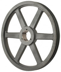 Browning - 2 Groove, 3/4 to 2-11/16 Bore Diam, 18-3/4" Outside Diam, QD Bushed V Belt Sheave - 18.0 A Diam Belt Pitch - Exact Tooling