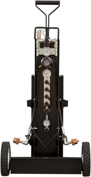 AIR Systems - SCBA/EEBA Multi-Pak Rescue Cart - Use with SAR & Self-Contained Breathing Apparatus (SCBA) - Exact Tooling