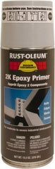 Rust-Oleum - 13.2 oz Primer Gray Spray Paint - 8 to 12 Sq Ft Coverage, Quick Drying - Exact Tooling