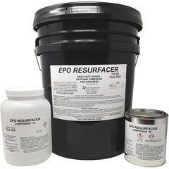 Made in USA - 50 Lb Concrete Repair/Resurfacing - Tile Red, 25 Sq Ft Coverage, Epoxy Resin - Exact Tooling