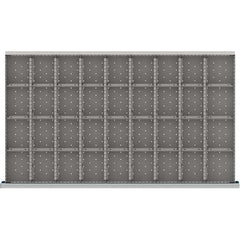 LISTA - 36-Compartment Drawer Divider Layout for 3.15" High Drawers - Exact Tooling