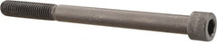 Made in USA - 1/2-13 UNC Hex Socket Drive, Socket Cap Screw - Alloy Steel, Black Oxide Finish, Partially Threaded, 6-1/4" Length Under Head - Exact Tooling