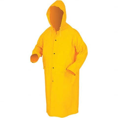MCR Safety - Size 4XL Yellow Rain Coat - Exact Tooling