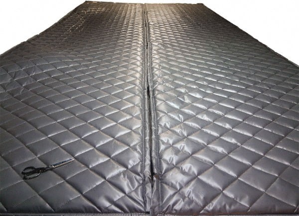 Singer Safety - 6' Long x 48" Wide, Fiberglass Panel - ASTM E-84 Specification, Metallic Gray - Exact Tooling
