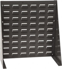 Quantum Storage - 140 Lb Capacity, 8" Deep x 18" Wide x 19" High, Steel Bench Rack - 1 Side - Exact Tooling