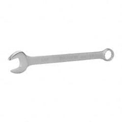 Paramount - 1-3/8" 12 Point Combination Wrench - 18-1/2" OAL, Chrome Vanadium Steel, Satin Finish - Exact Tooling