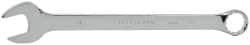 Paramount - 27mm 12 Point Combination Wrench - 14-1/4" OAL, Chrome Vanadium Steel, Polished Finish - Exact Tooling