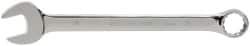 Paramount - 20mm 12 Point Combination Wrench - 10-7/32" OAL, Chrome Vanadium Steel, Polished Finish - Exact Tooling