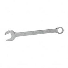 Paramount - 50mm 12 Point Combination Wrench - 25-9/16" OAL, Chrome Vanadium Steel, Satin Finish - Exact Tooling