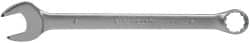 Paramount - 1" 12 Point Combination Wrench - 13-1/2" OAL, Chrome Vanadium Steel, Satin Finish - Exact Tooling