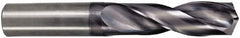 M.A. Ford - 12mm 142° Spiral Flute Solid Carbide Screw Machine Drill Bit - ALtima Finish, Right Hand Cut, 51mm Flute Length, 101mm OAL, Straight Shank - Exact Tooling