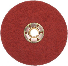 3M - 5" Diam 36 Grit Fiber Disc - Very Coarse Grade, Ceramic, 12,000 Max RPM, Series 987C - Exact Tooling