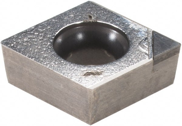 Iscar - CCMT3-1 Grade IB55 CBN Turning Insert - 80° Diamond, 3/8" Inscr Circle, 5/32" Thick, 1/64" Corner Radius - Exact Tooling