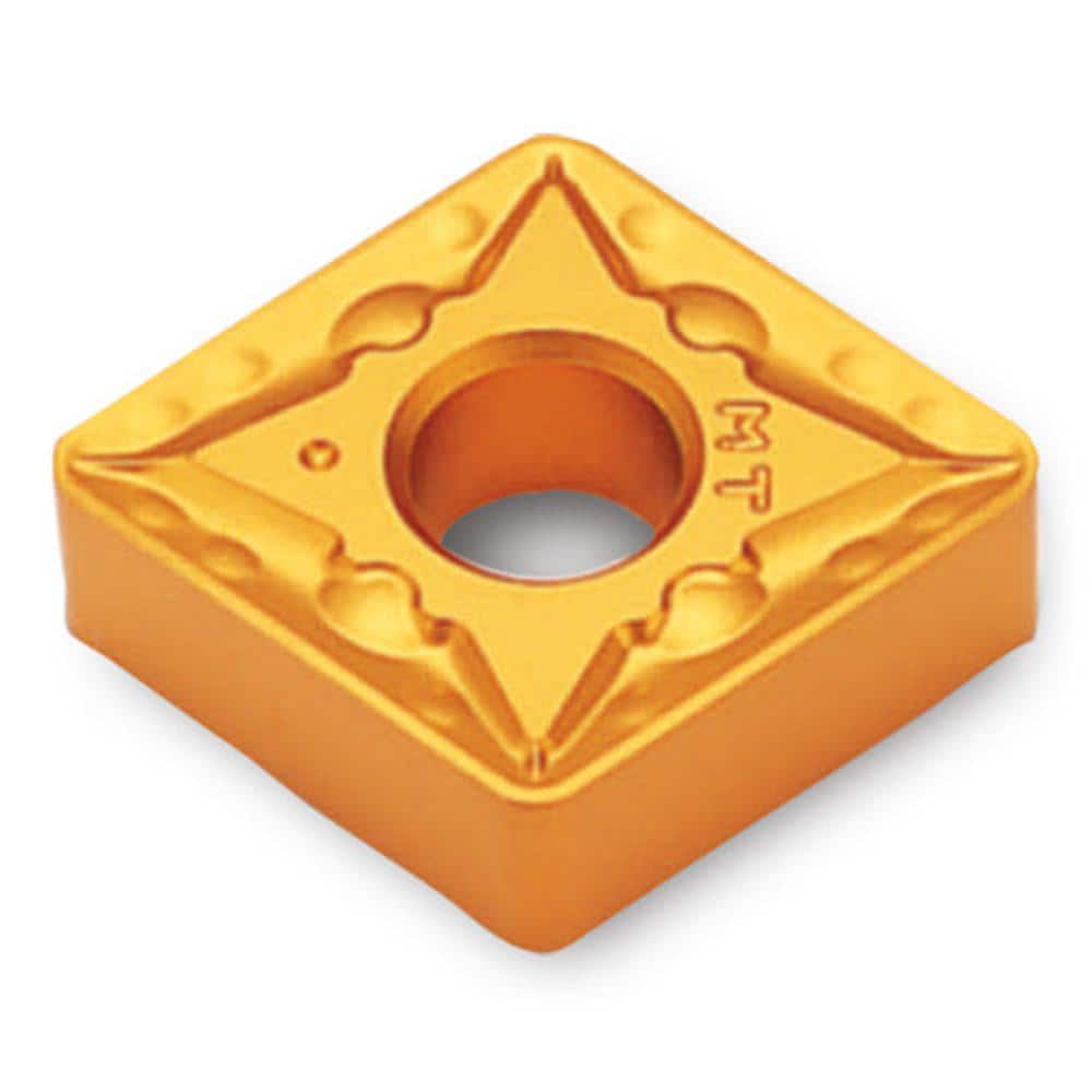 Turning Insert:  CNMG643MT TT9225,  Solid Carbide TiCN, Al2O3 & TiN Finish,  Neutral,  0.7600″ Long,  3/4″ Inscribed Circle,  0.0470″ Corner Radius,  80.0 &deg N/A Diamond,  Series  CNMG