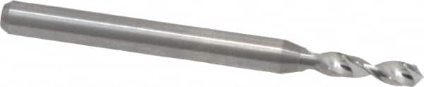SGS - #43, 130° Drill Point, 1/8" Shank Diam, Regular Spiral Circuit Board Drill Bit - Exact Tooling