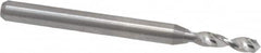SGS - #43, 130° Drill Point, 1/8" Shank Diam, Regular Spiral Circuit Board Drill Bit - Exact Tooling