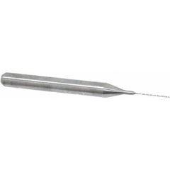 SGS - #80, 130° Drill Point, 1/8" Shank Diam, Regular Spiral Circuit Board Drill Bit - Exact Tooling