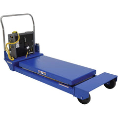 Vestil - Lifting Tables; Type: Lift Table ; Lift Style: Scissor ; Style: Hand Held Control ; Load Capacity (Lb.): 3000.000 ; Minimum Height (Inch): 10 ; Lift Height (Inch): 46 - Exact Tooling