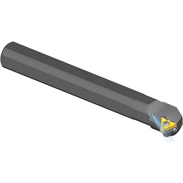 Vargus - Internal Thread, Left Hand Cut, 32mm Shank Width x 29mm Shank Height Indexable Threading Toolholder - 250mm OAL, 5UI Insert Compatibility, NVRC Toolholder, Series U Style - Exact Tooling