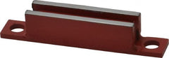 Mag-Mate - 1/2" Wide x 5/8" Thick, End Mount Neodymium Rare Earth Fixture Magnet - 32 Lb Average Holding Capacity, 32 Lb Max Holding Capacity, Stainless Steel Housing - Exact Tooling