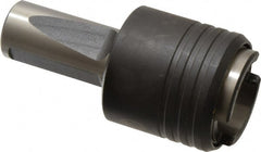 Bilz - 1" Straight Shank Diam Rigid Tapping Adapter - 1/4 to 7/8" Tap Capacity, 2.126" Projection, Size 2 Adapter, Quick Change, Through Coolant - Exact Tooling