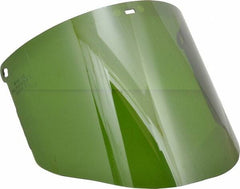 3M - Green Polycarbonate Welding Window - 9" High x 14-1/2" Wide x 0.08" Thick, Shade 3, Compatible with Aearo AOSafety 82500 & 82501 Headgear - Exact Tooling