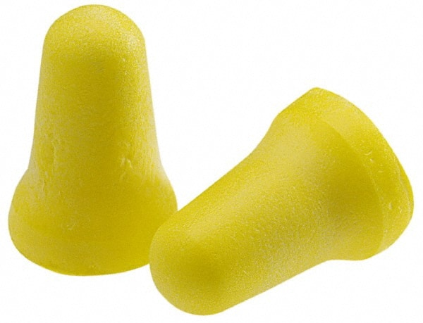 3M - Disposable, Uncorded, 28 dB, Taper Flare Earplugs - Yellow, 200 Pairs - Exact Tooling