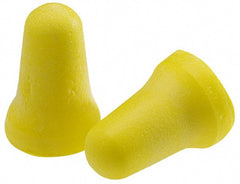 3M - Disposable, Uncorded, 28 dB, Taper Flare Earplugs - Yellow, 200 Pairs - Exact Tooling