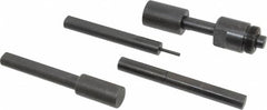 Made in USA - 5C Steel Collet Stop - Includes 1/8 Inch Diameter End Rod, 1/2 Inch Diameter End Rod, 3/4 Inch Diameter End Rod, 1 Inch Diameter End Rod and Stop Body - Exact Tooling
