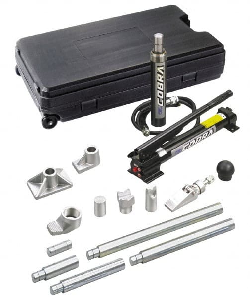 OTC - 10 Ton Capacity Hydraulic Maintenance & Repair Kit - 8,950 psi, 3-1/8" Outside Diam, 1-1/32" Piston Diam, 6-1/8" Piston Stroke - Exact Tooling