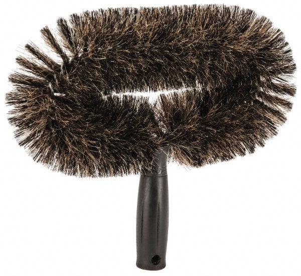Unger - Horsehair Dust Brush - 1-1/4" Bristle Length, 11" Long Head, Plastic Handle - Exact Tooling