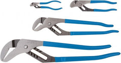 Channellock - 4 Piece Tongue & Groove Plier Set - Comes in Drawer Insert - Exact Tooling