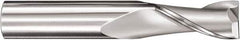 SGS - 4.5mm, 16mm LOC, 6mm Shank Diam, 50mm OAL, 2 Flute, Solid Carbide Square End Mill - Single End, AlTiN Finish, Spiral Flute, 30° Helix, Centercutting, Right Hand Cut, Right Hand Flute, Series 3M - Exact Tooling