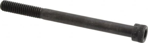 Holo-Krome - 5/16-18 UNC Hex Socket Drive, Socket Cap Screw - Alloy Steel, Black Oxide Finish, Partially Threaded, 3-3/4" Length Under Head - Exact Tooling