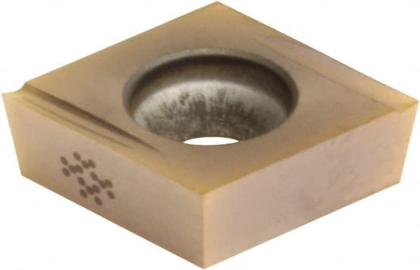 Sumitomo - CCGT32.51 FX Grade AC530U Carbide Turning Insert - TiAlN/AlCrN Finish, 80° Diamond, 3/8" Inscr Circle, 5/32" Thick, 1/64" Corner Radius - Exact Tooling