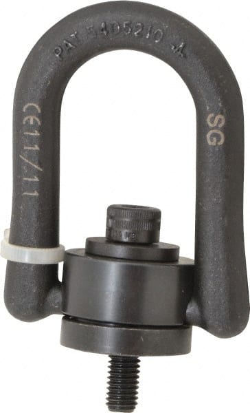 American Drill Bushing - 400 kgs. Load Capacity, 58.2 mm Wide x 82 mm High x 38-1/2 mm Opening, Extra Duty Center Pull Hoist Ring - Exact Tooling